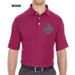 UltraClub Platinum Honeycomb Piqué Polo